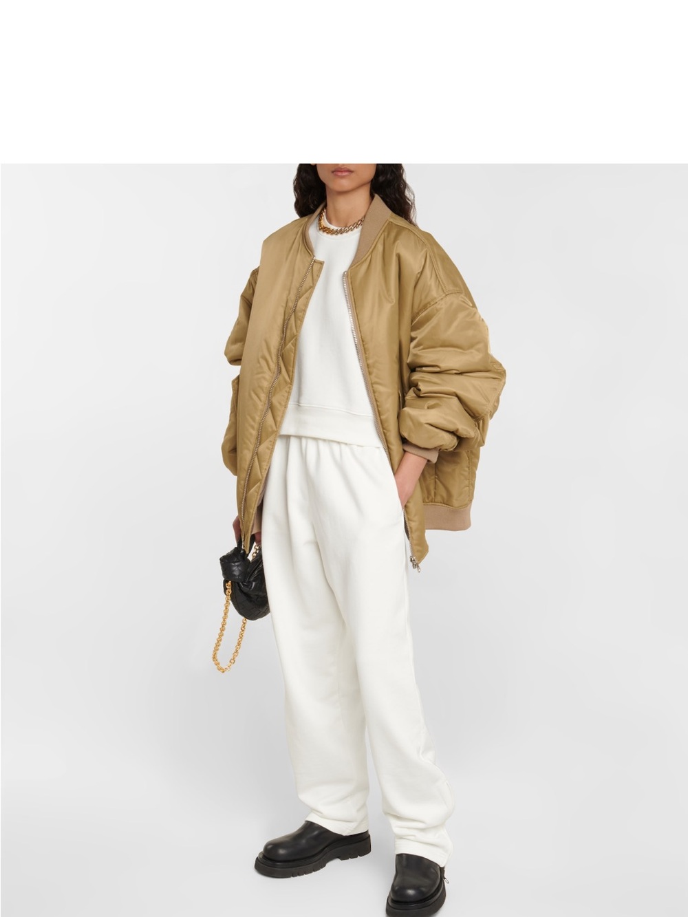 WARDROBE.NYC X HAILEY BIEBER HB COTTON SWEATSHIRT